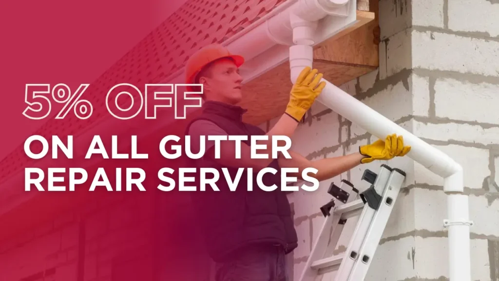 5% Off On all Gutter Repair Services